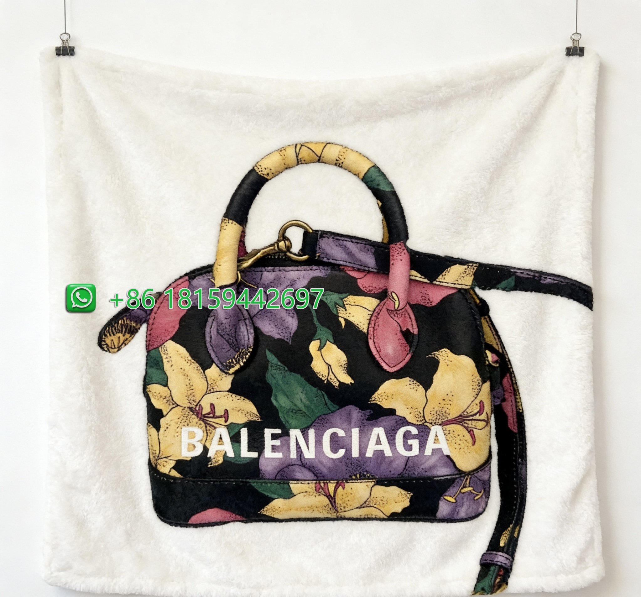Balenciaga Throw Blankets